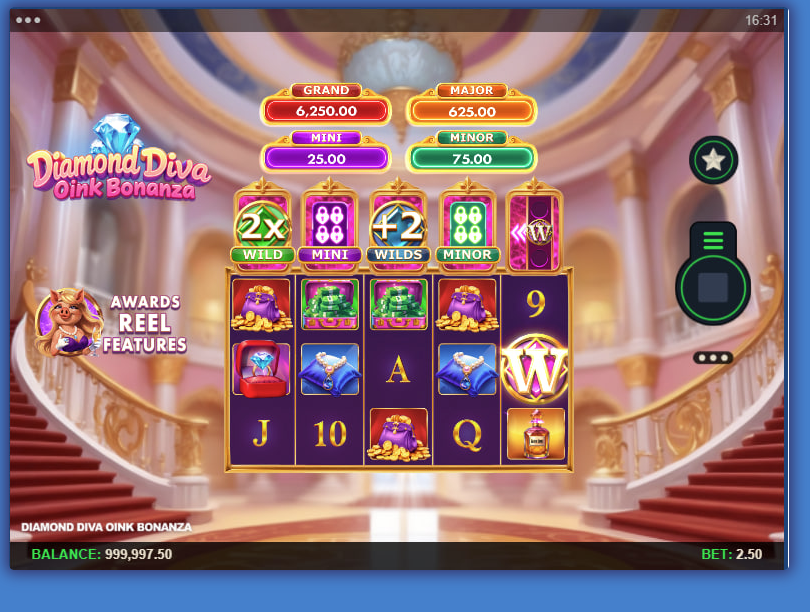 Diamond Diva Oink Bonanza is one of M88's featured slot games and was released by Microgaming on July 17, 2025.