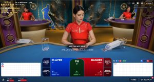 Hi-lo-baccarat interface