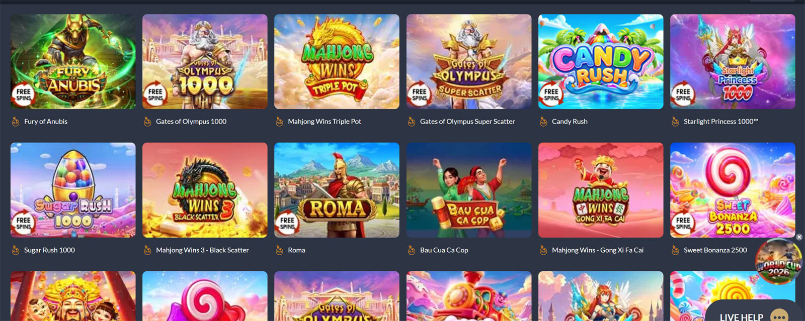 M88 Slot games