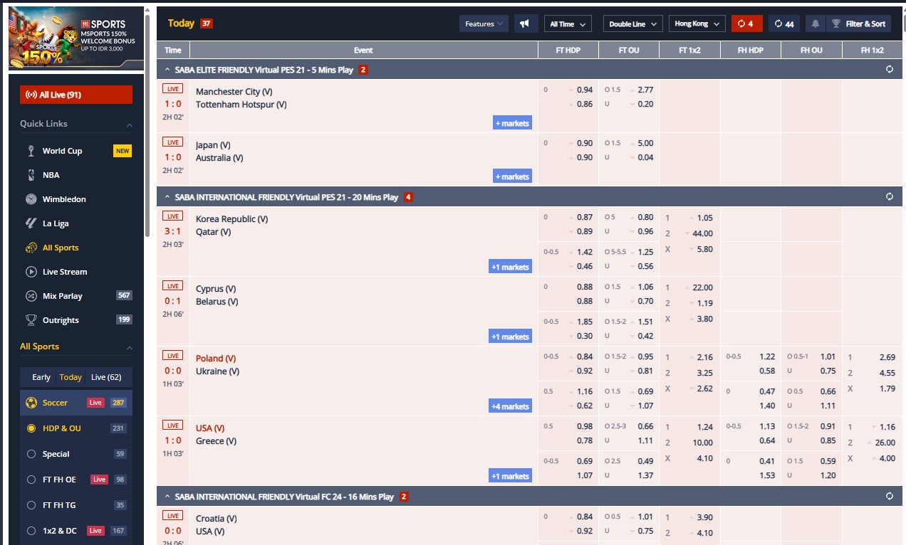 msports actual platform